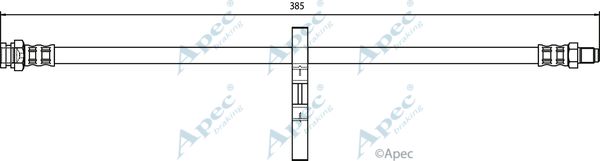 APEC BRAKING Тормозной шланг HOS3720